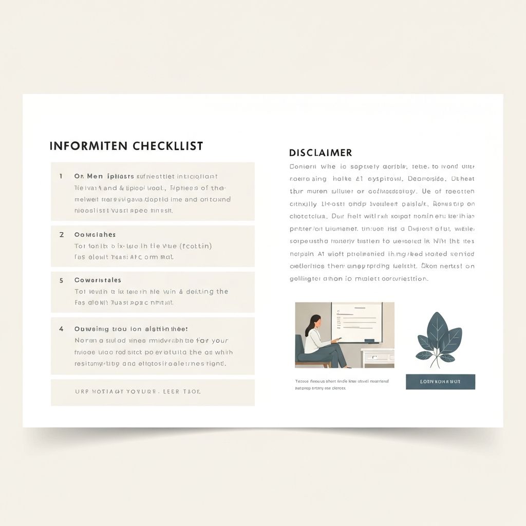 Health disclaimer statement