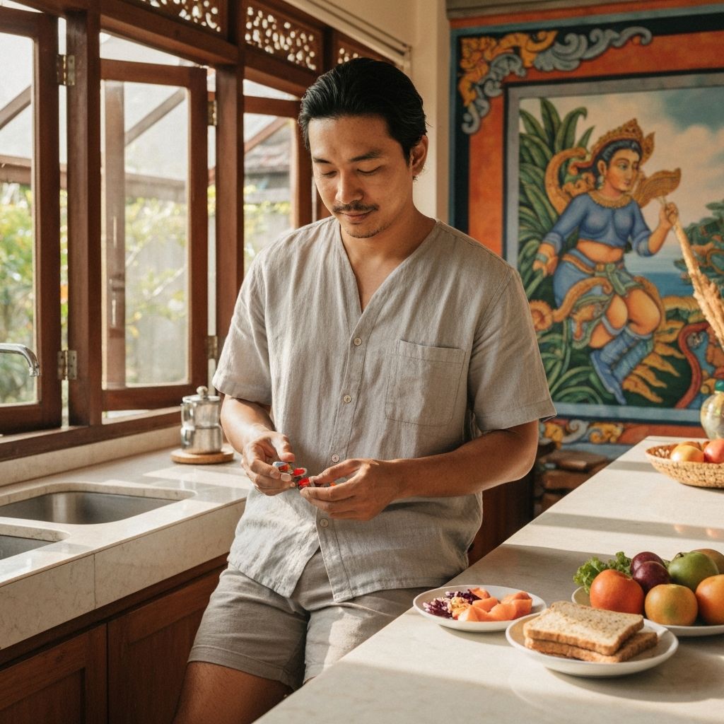 Men's everyday lifestyle and daily routine